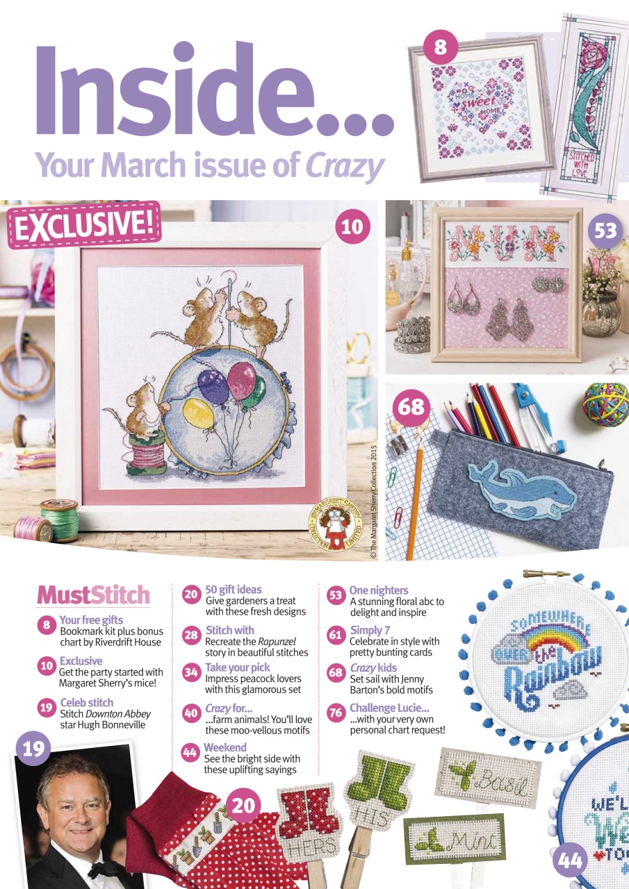 Cross Stitch Crazy Preview Pages