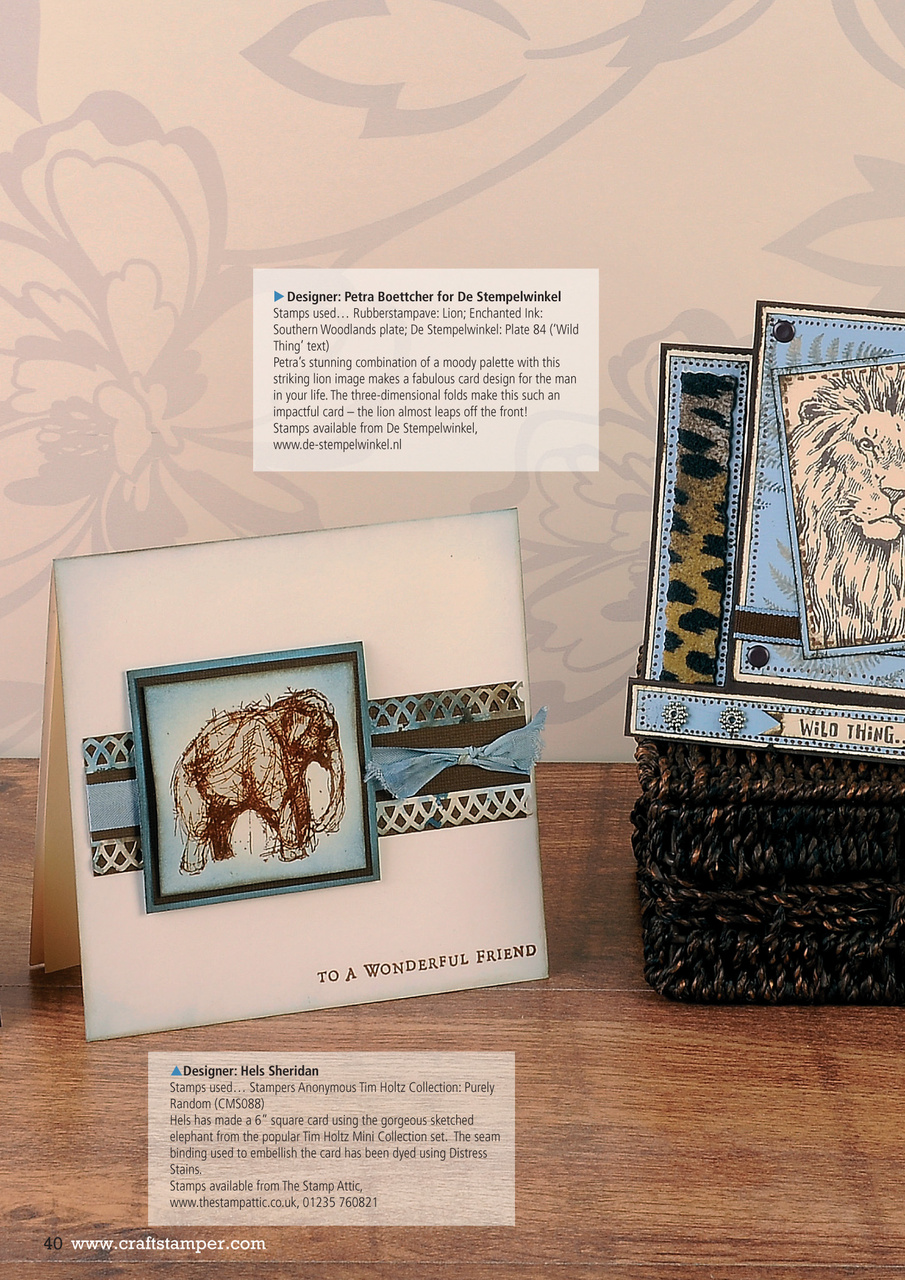 Craft Stamper Preview Pages