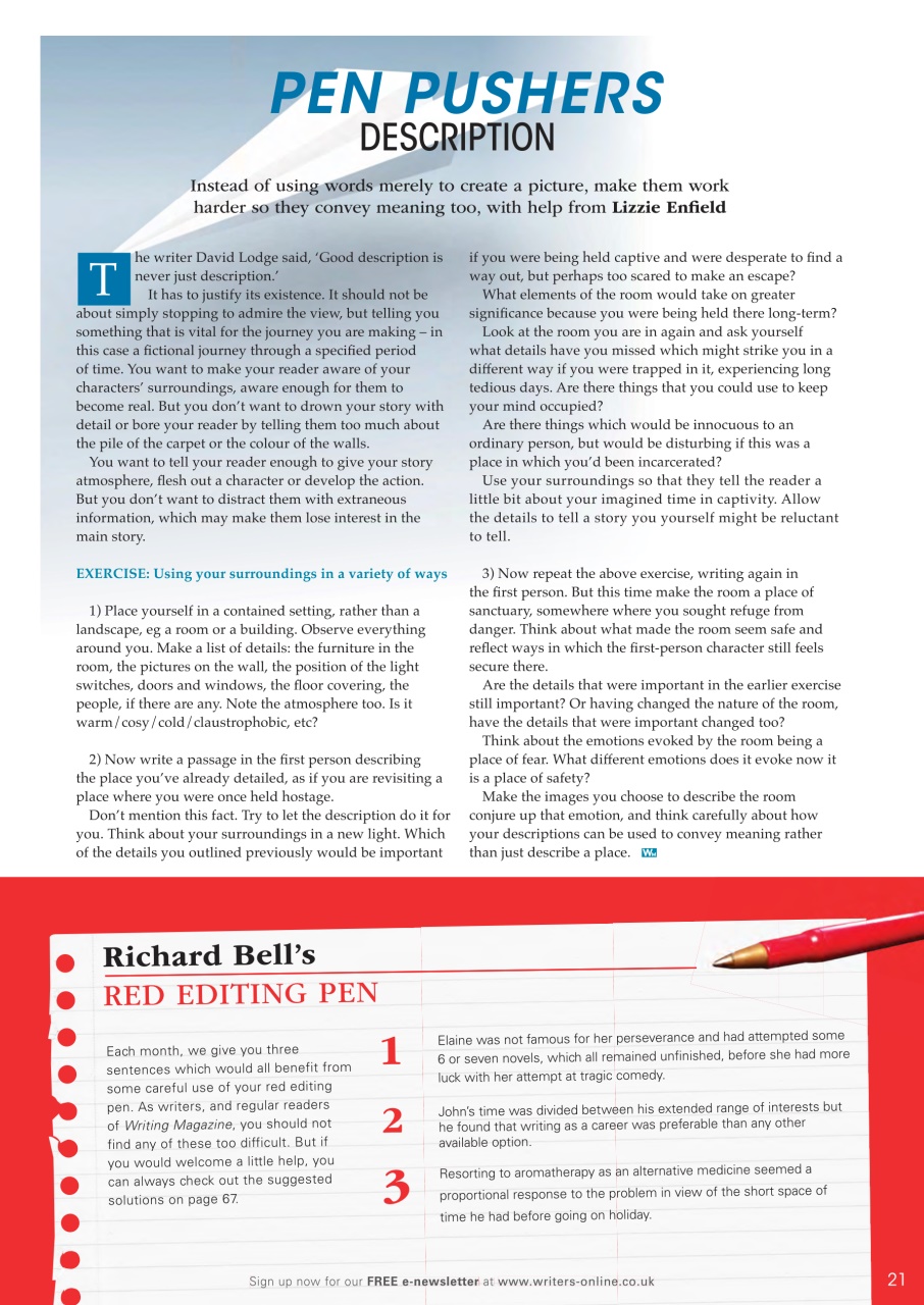 Writing Magazine Preview Pages