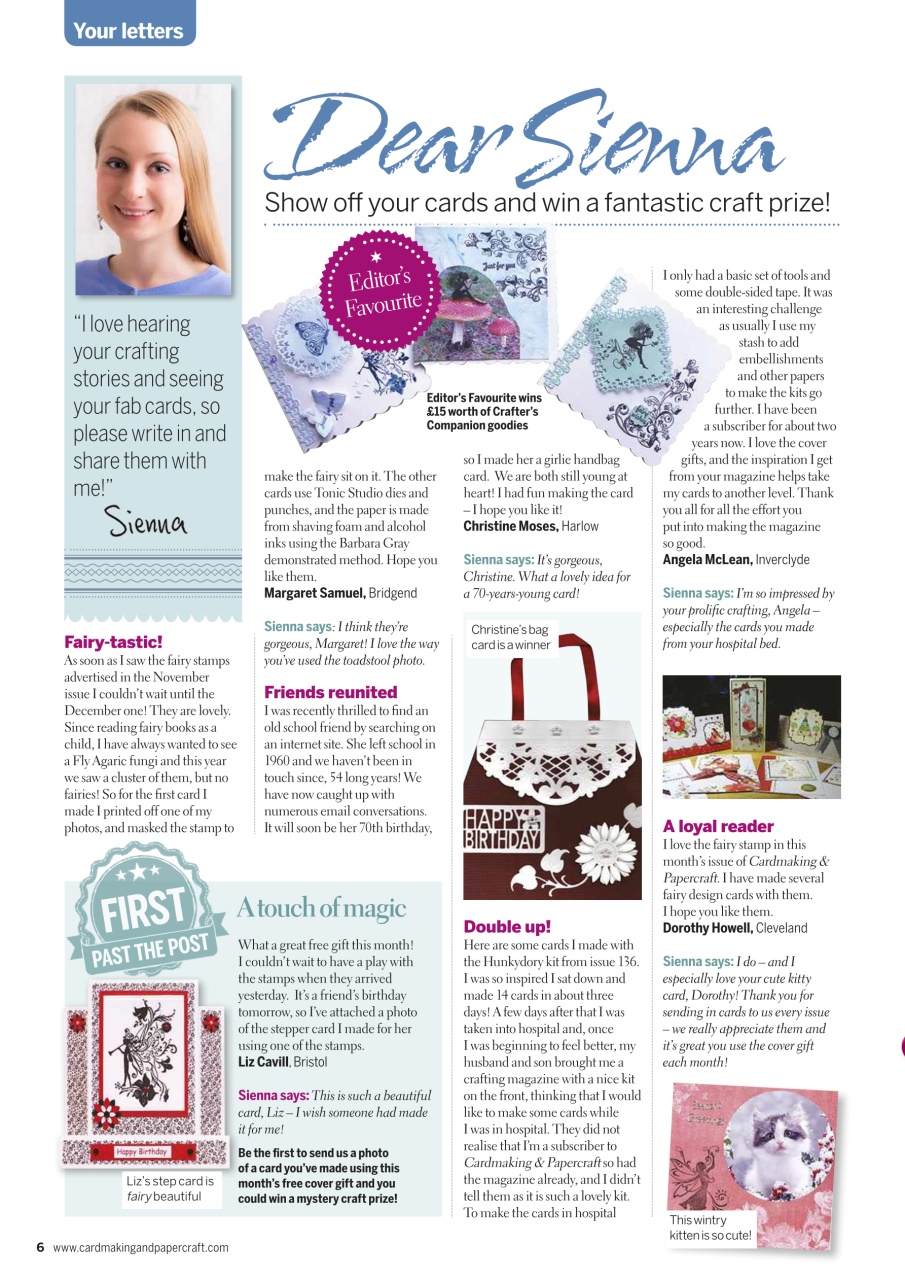 Cardmaking & Papercraft Preview Pages