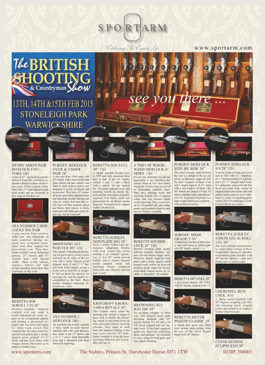 Shooting Times & Country Preview Pages