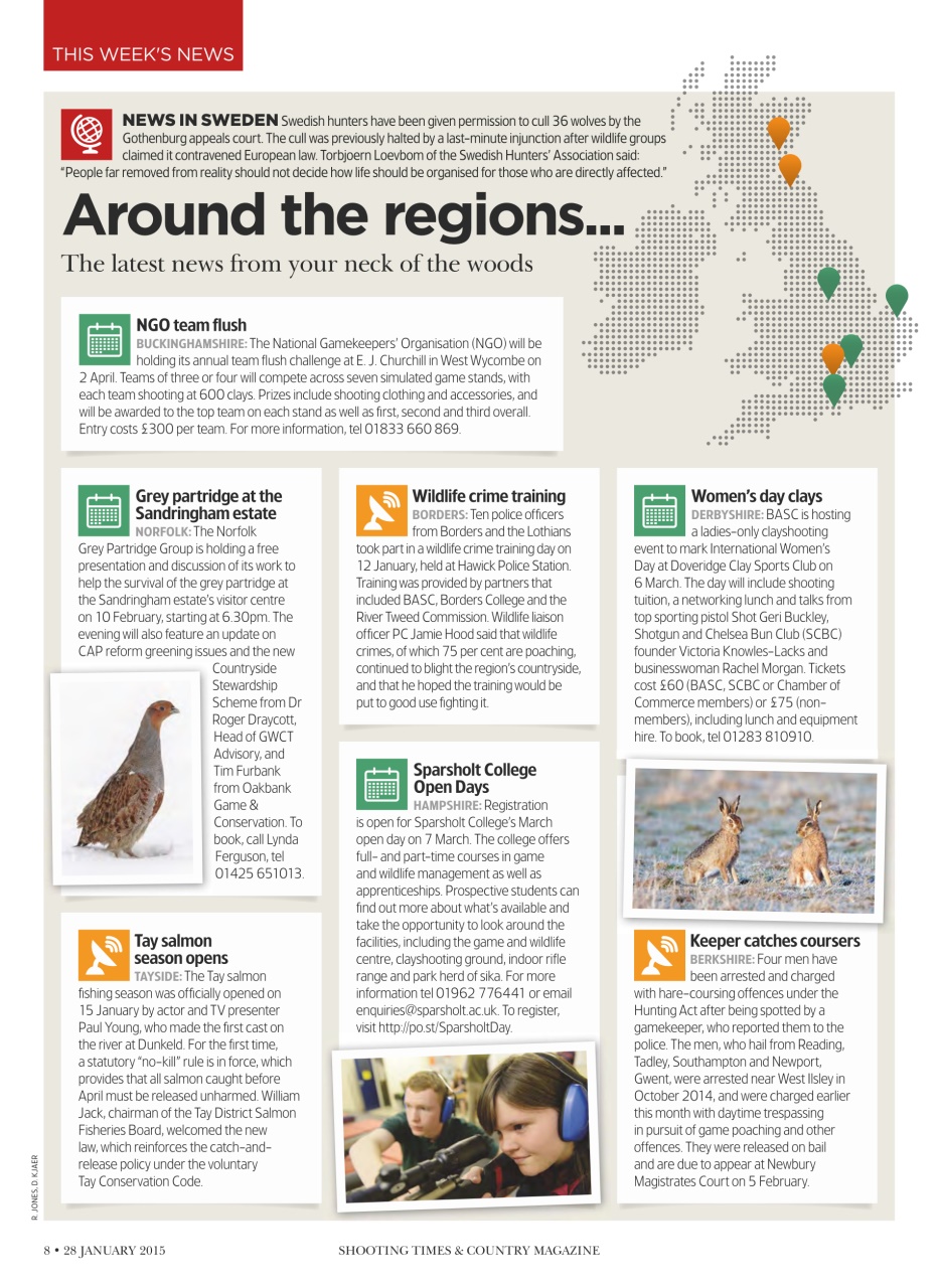 Shooting Times & Country Preview Pages
