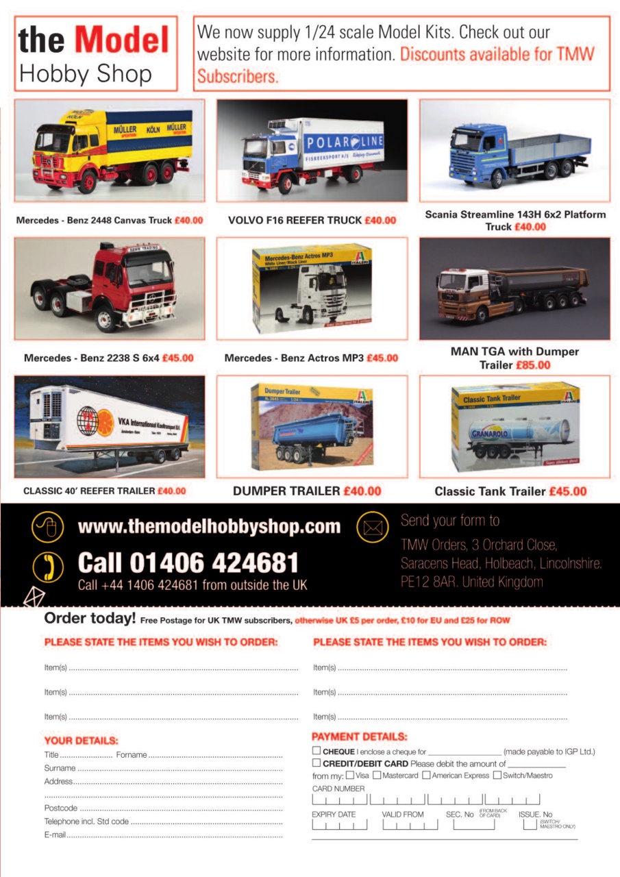 Model Car Truck Motorcycles World Preview Pages