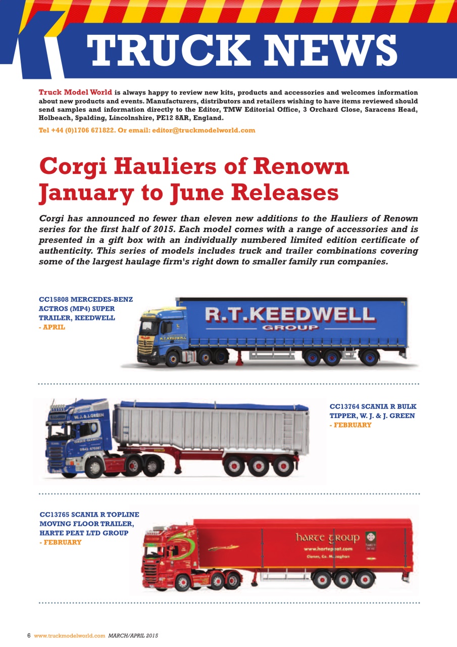 Model Car Truck Motorcycles World Preview Pages