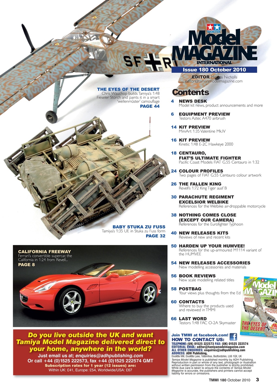 Tamiya Model Magazine Preview Pages
