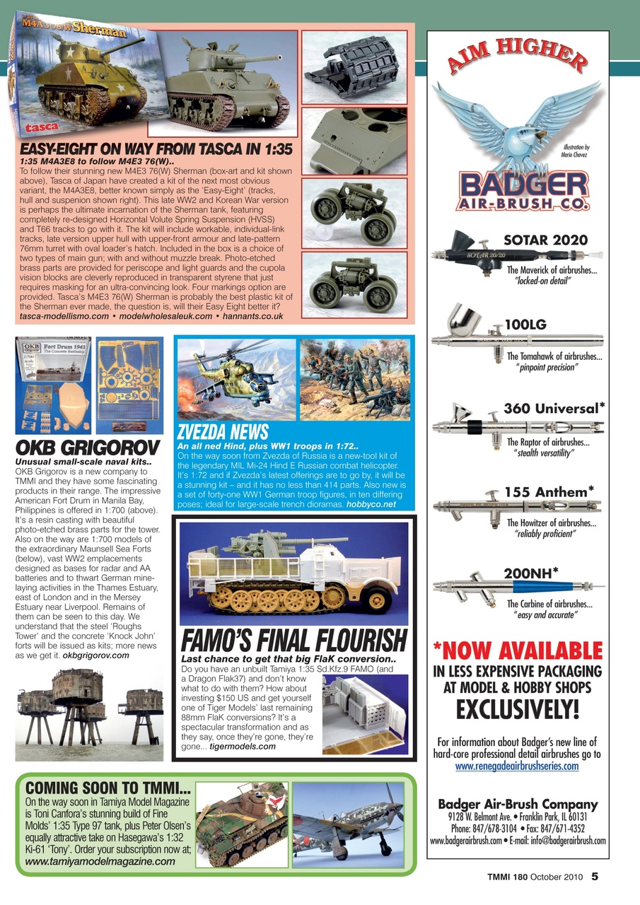 Tamiya Model Magazine Preview Pages