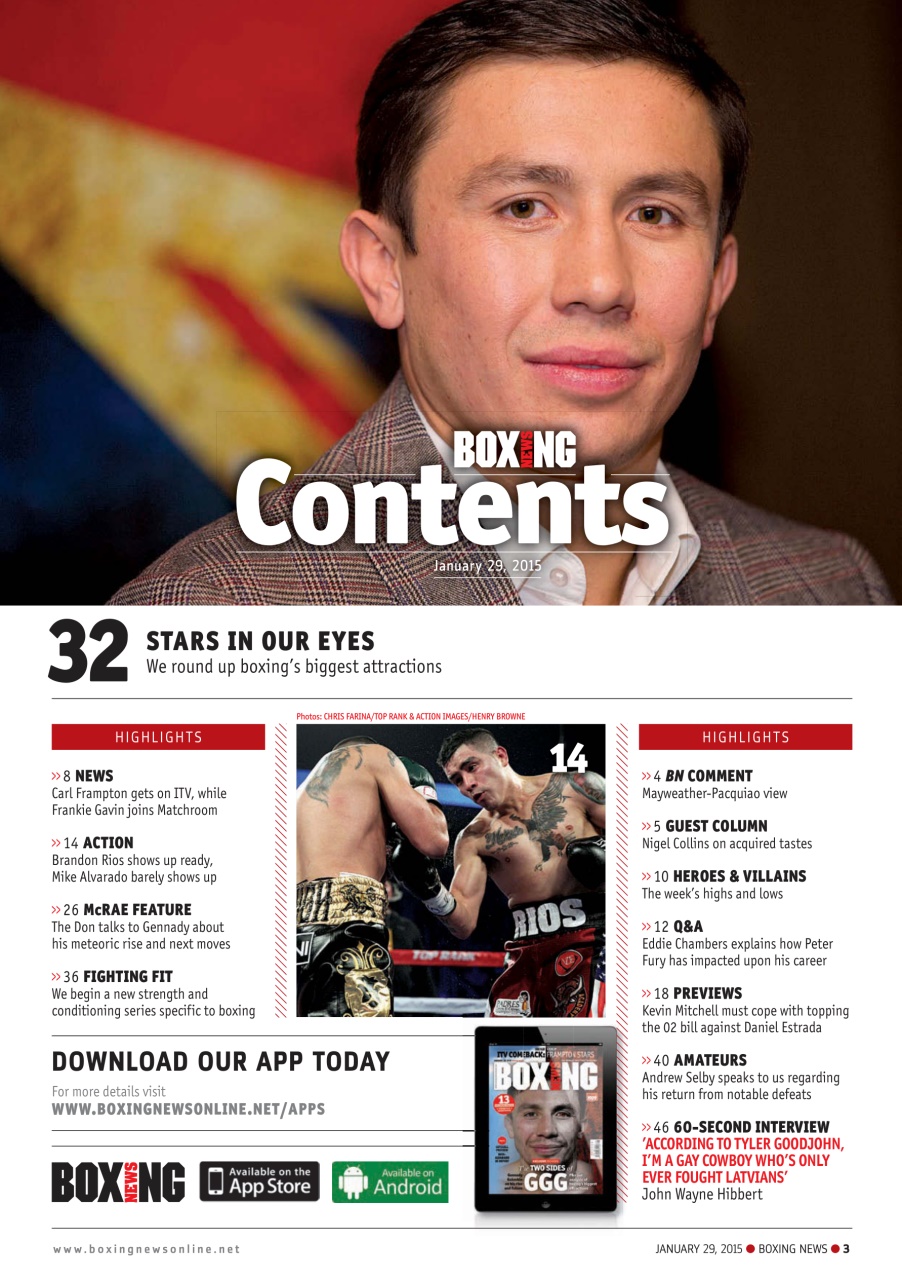 Boxing News Preview Pages