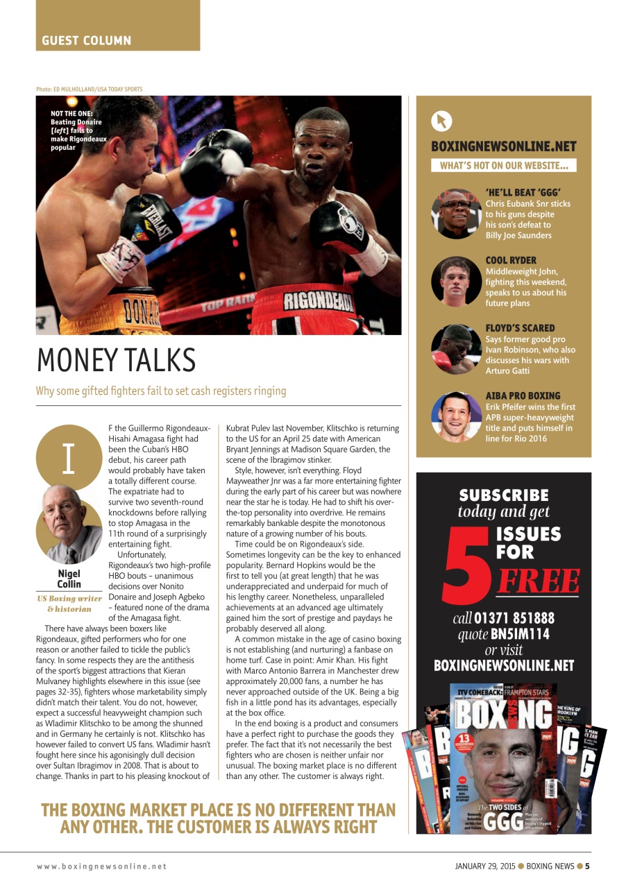 Boxing News Preview Pages
