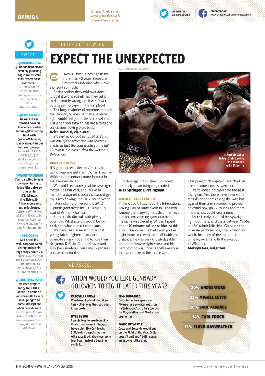 Boxing News Preview Pages