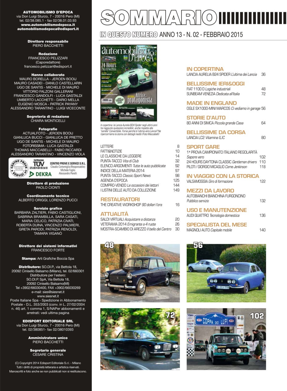 Automobilismo d'Epoca Preview Pages