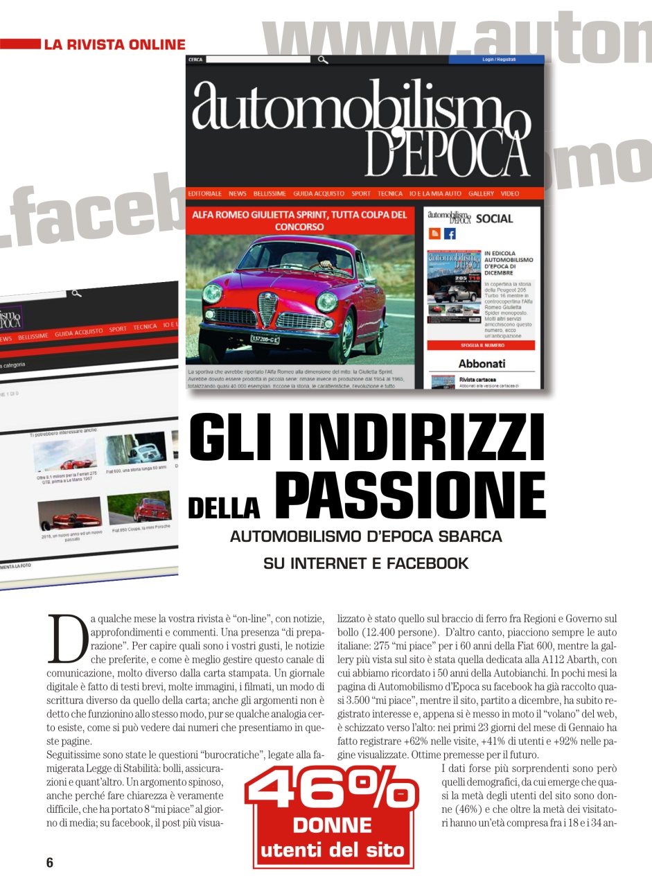 Automobilismo d'Epoca Preview Pages