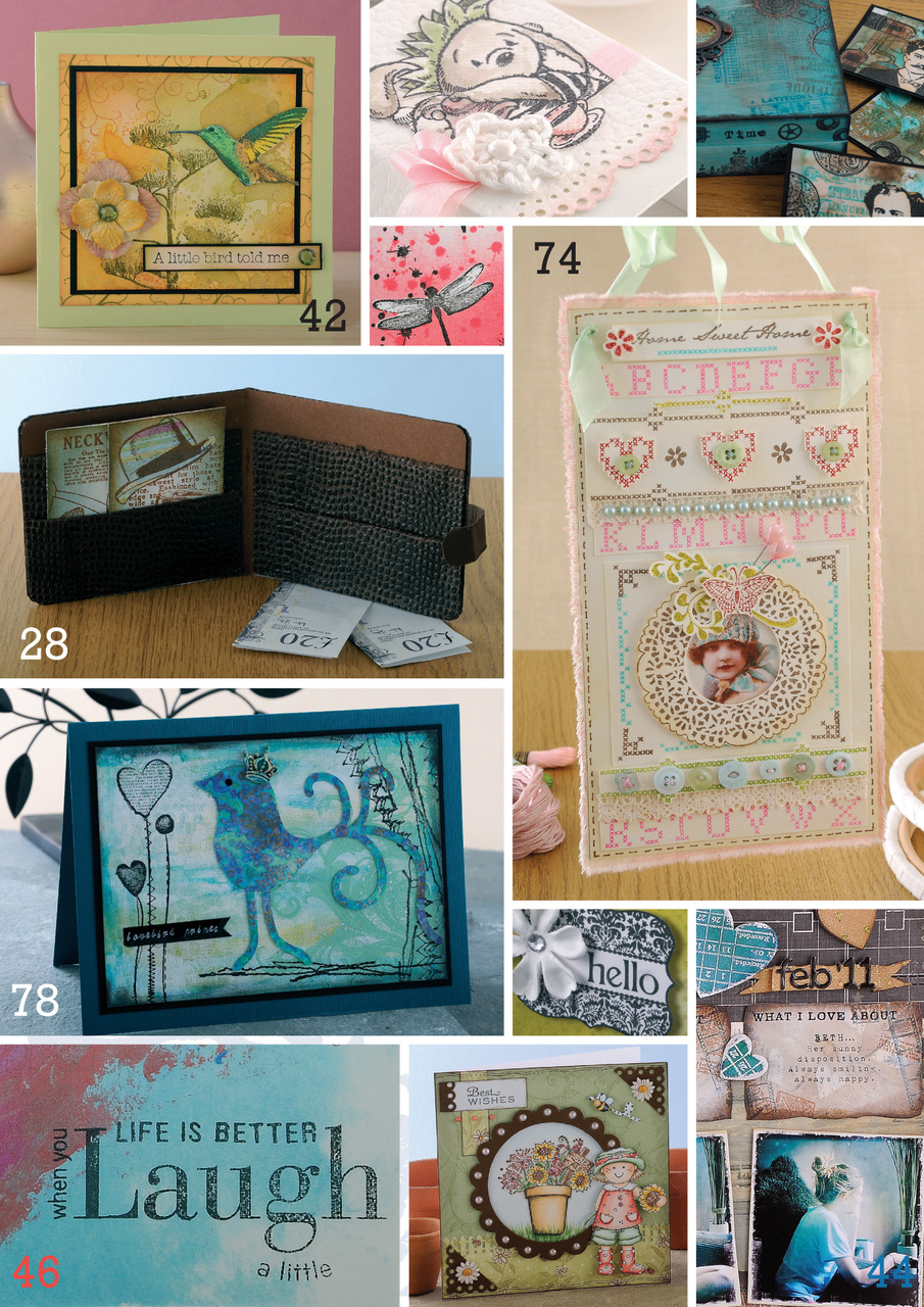 Craft Stamper Preview Pages