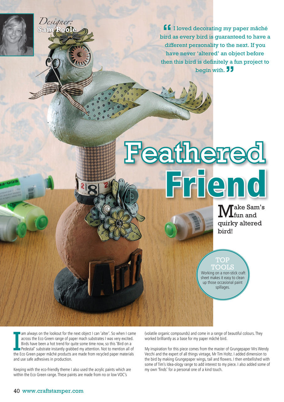 Craft Stamper Preview Pages