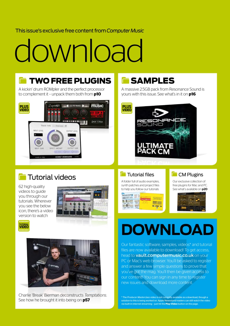 Computer Music Preview Pages