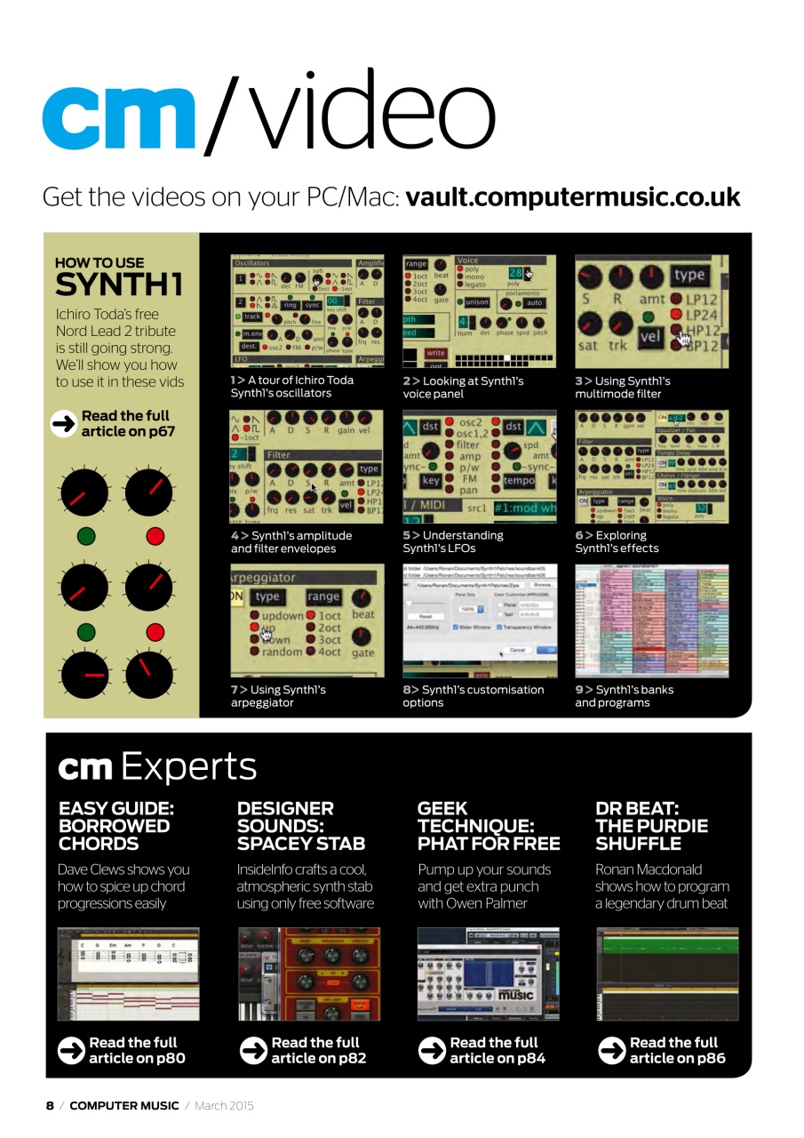 Computer Music Preview Pages