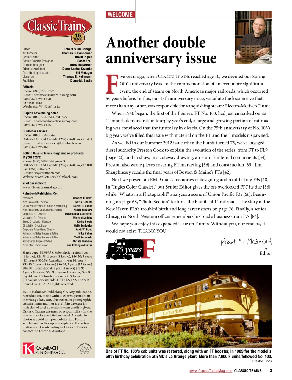 Classic Trains Preview Pages