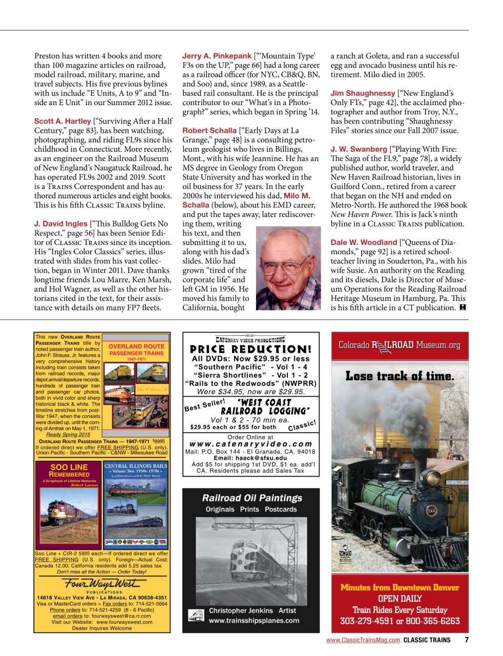 Classic Trains Preview Pages