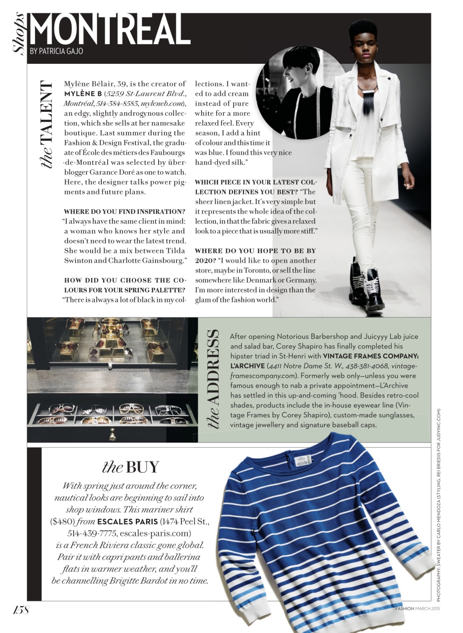 Fashion Magazine Preview Pages