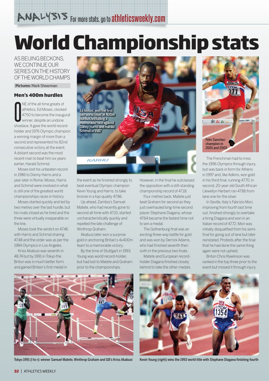AW – Athletics Weekly Magazine Preview Pages