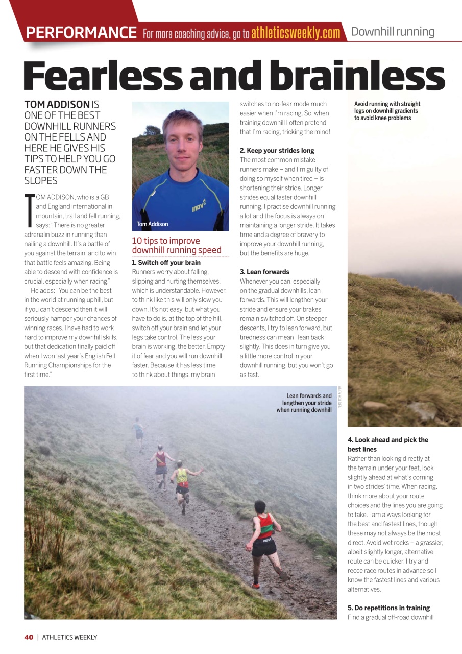 AW – Athletics Weekly Magazine Preview Pages