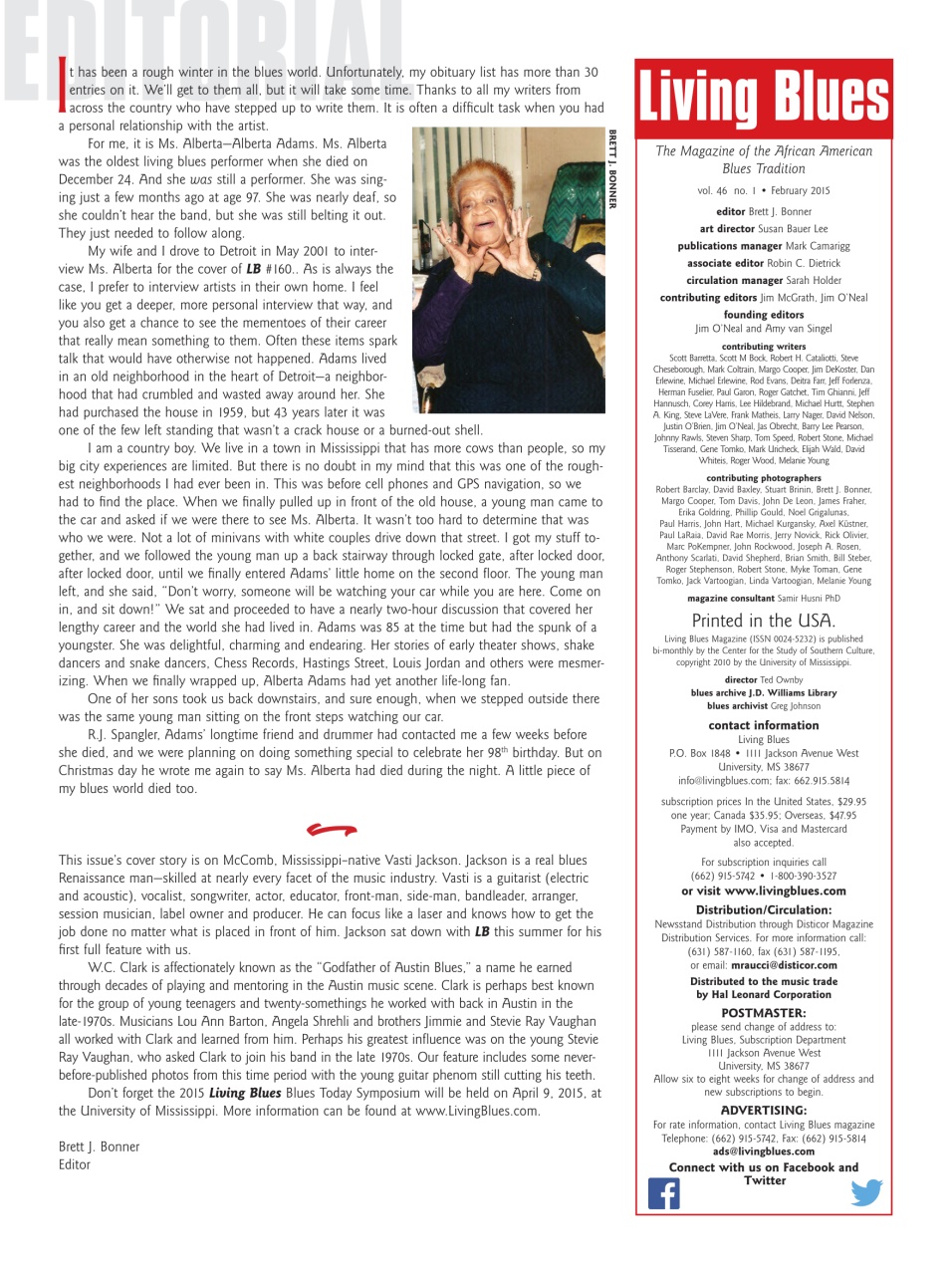 Living Blues Preview Pages