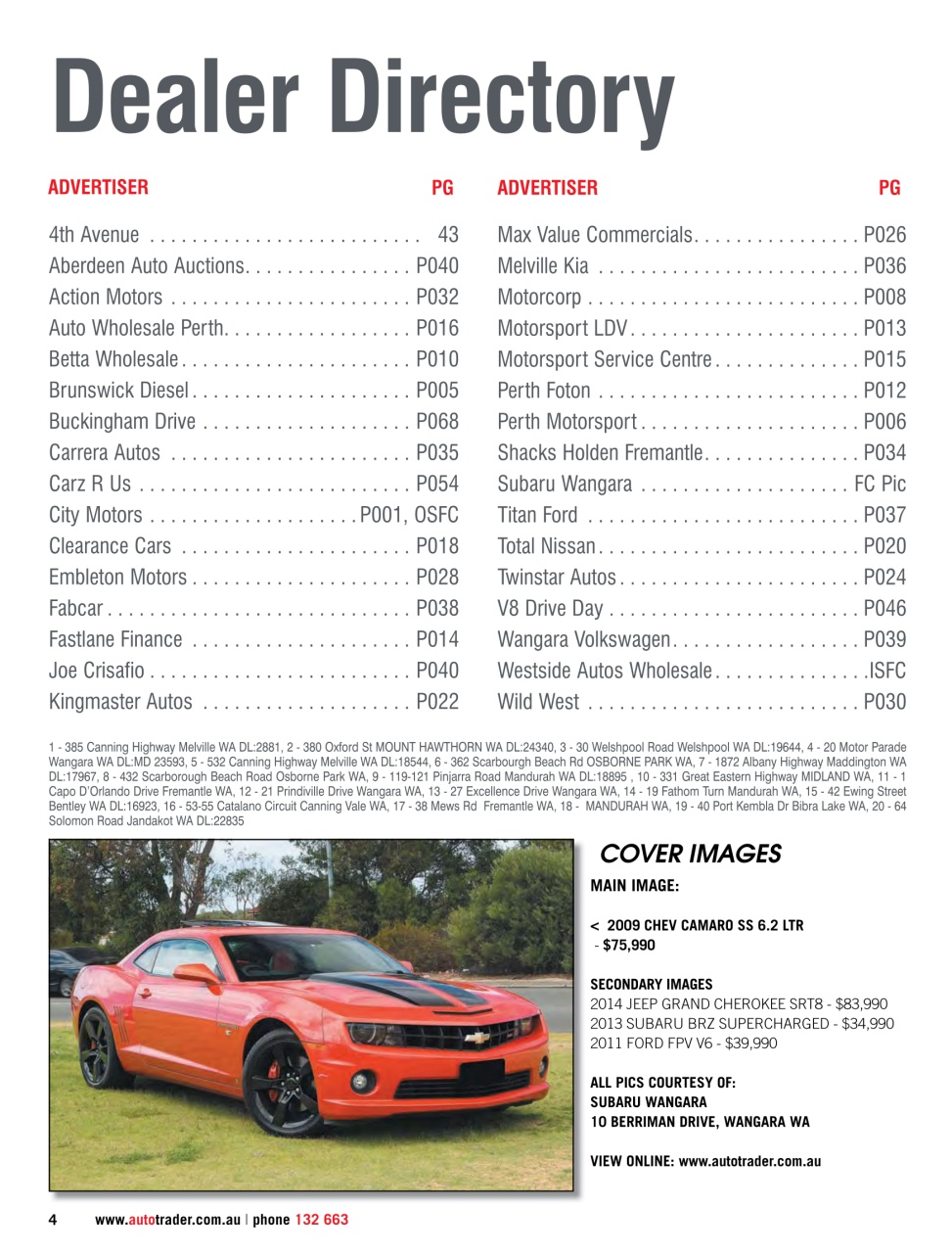 AutoTrader Preview Pages