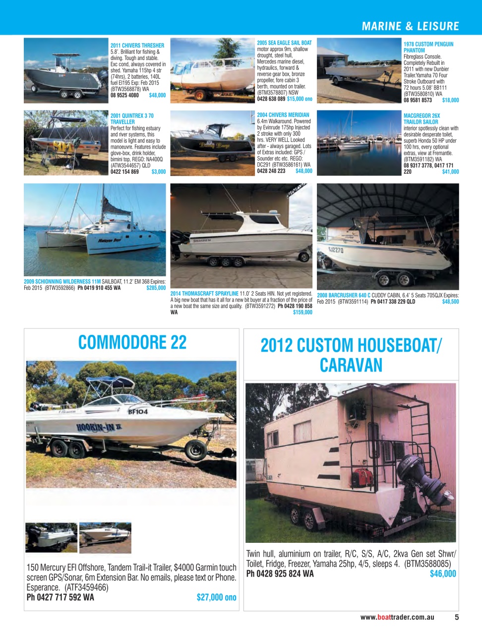 Boat Trader Australia Preview Pages