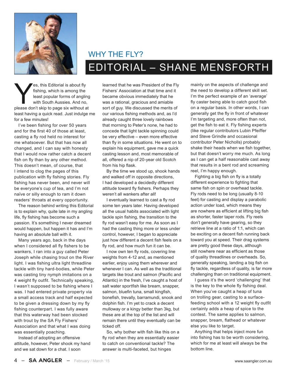 South Australian Angler Preview Pages