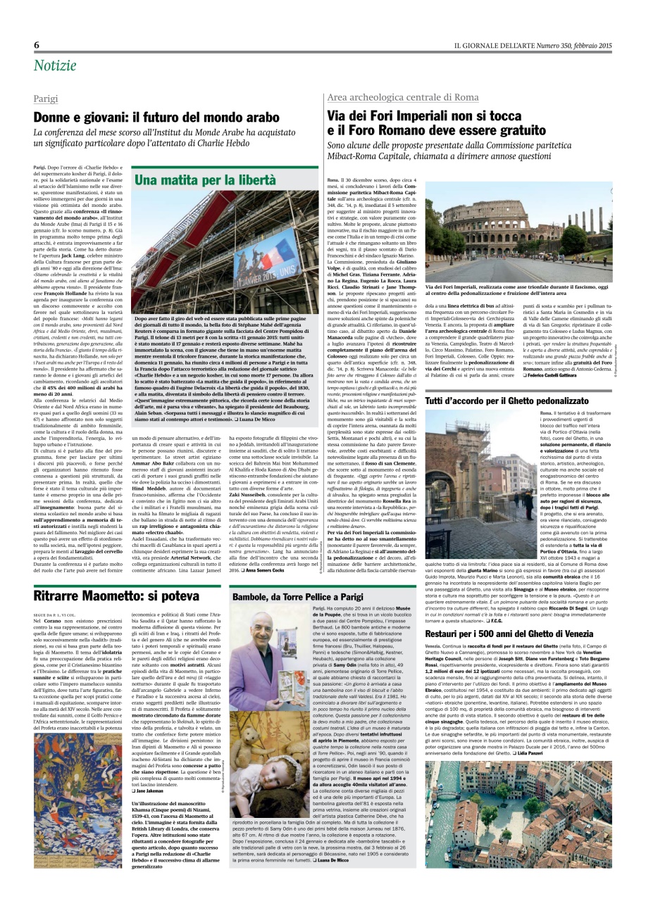 Il Giornale Dell’Arte Preview Pages
