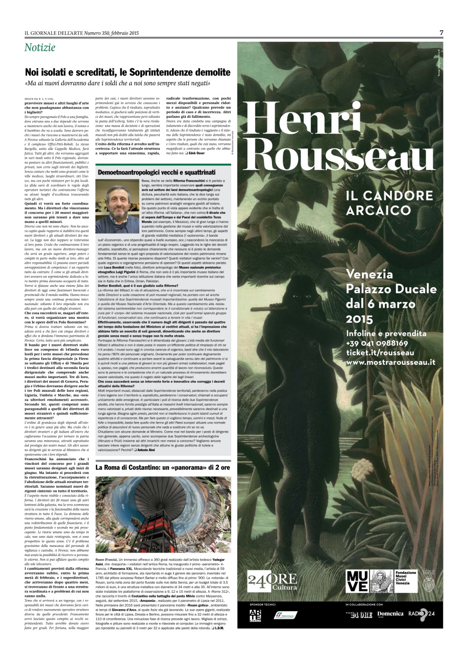 Il Giornale Dell’Arte Preview Pages