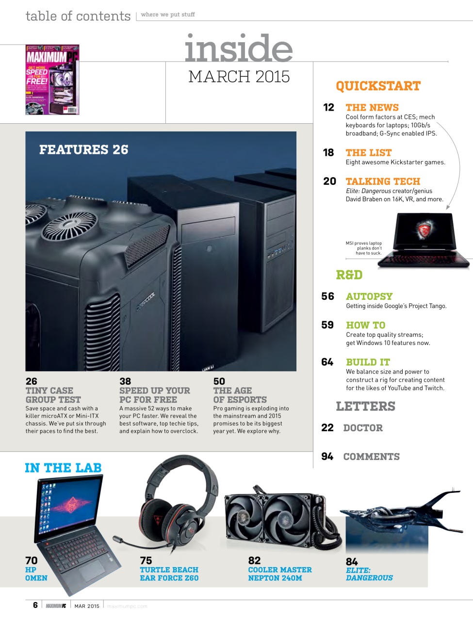 Maximum PC Preview Pages