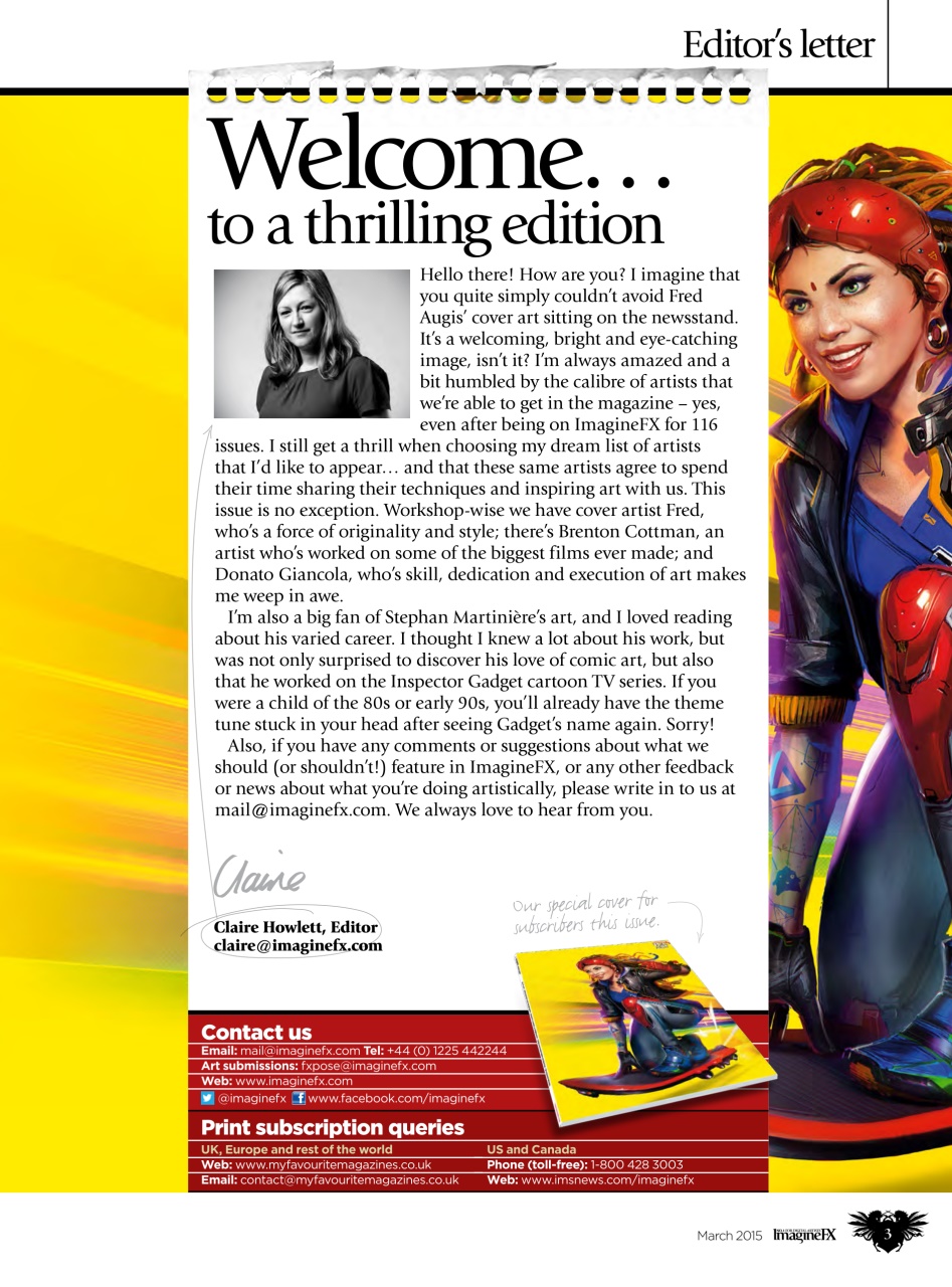 ImagineFX Preview Pages