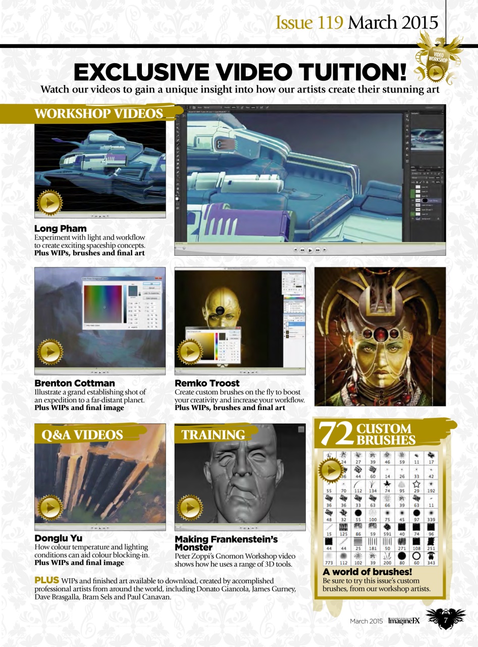 ImagineFX Preview Pages