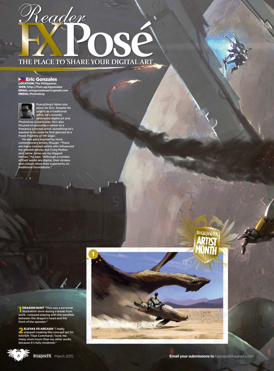 ImagineFX Preview Pages