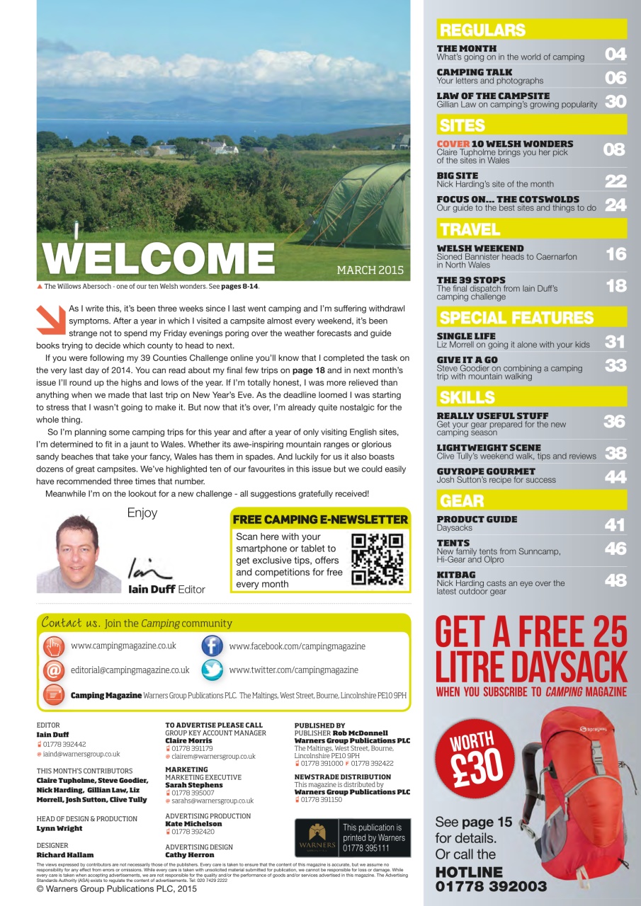 Camping Preview Pages