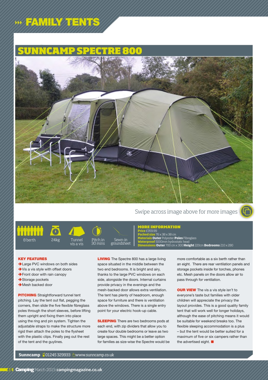 Camping Preview Pages