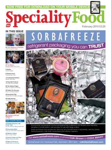 Speciality Food issue Feb-15