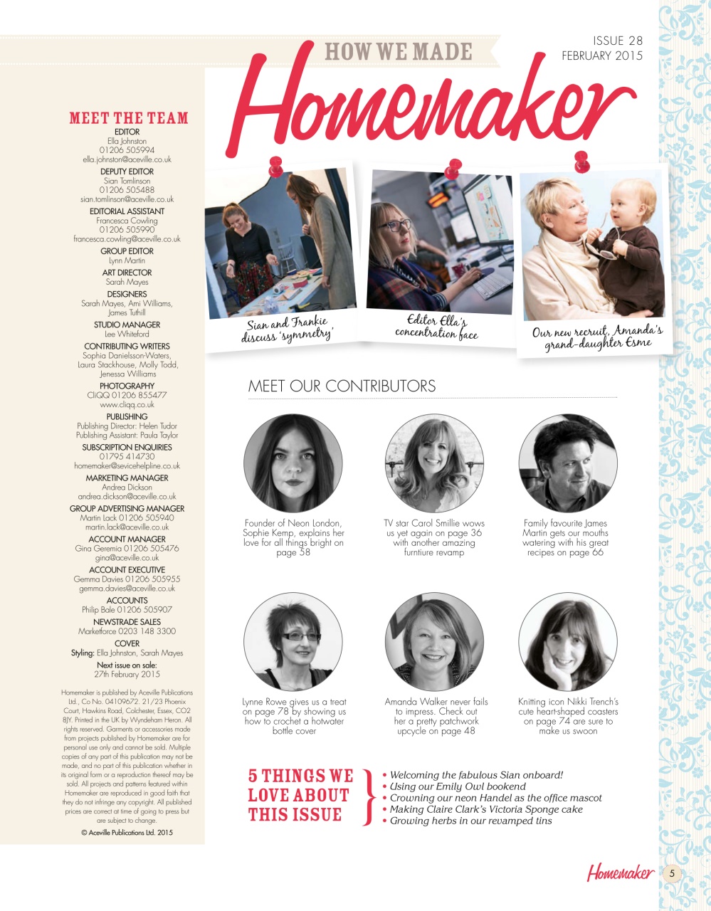 Homemaker Preview Pages