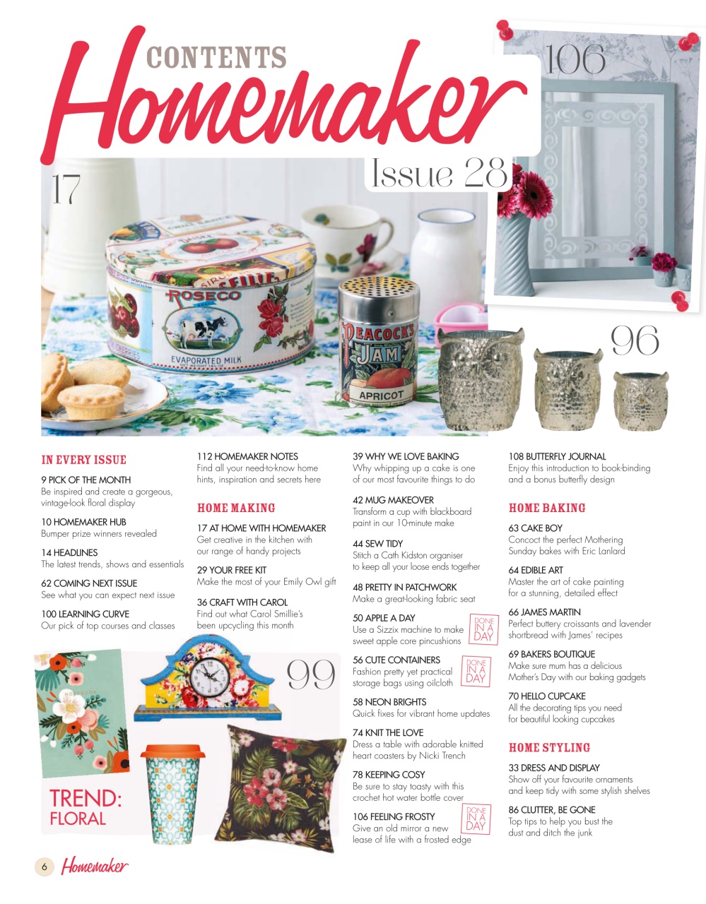 Homemaker Preview Pages