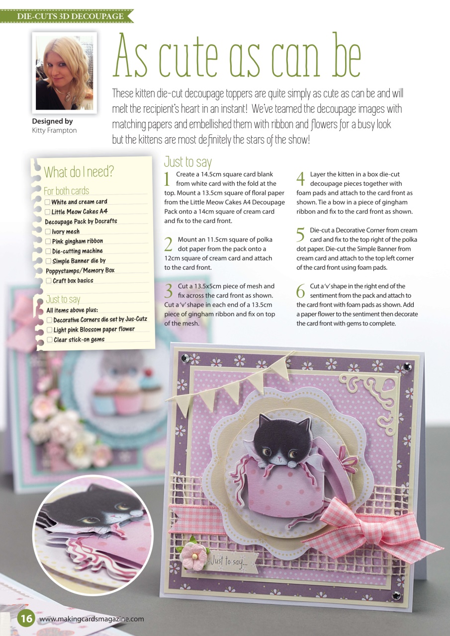 Making Cards & Papercraft Preview Pages