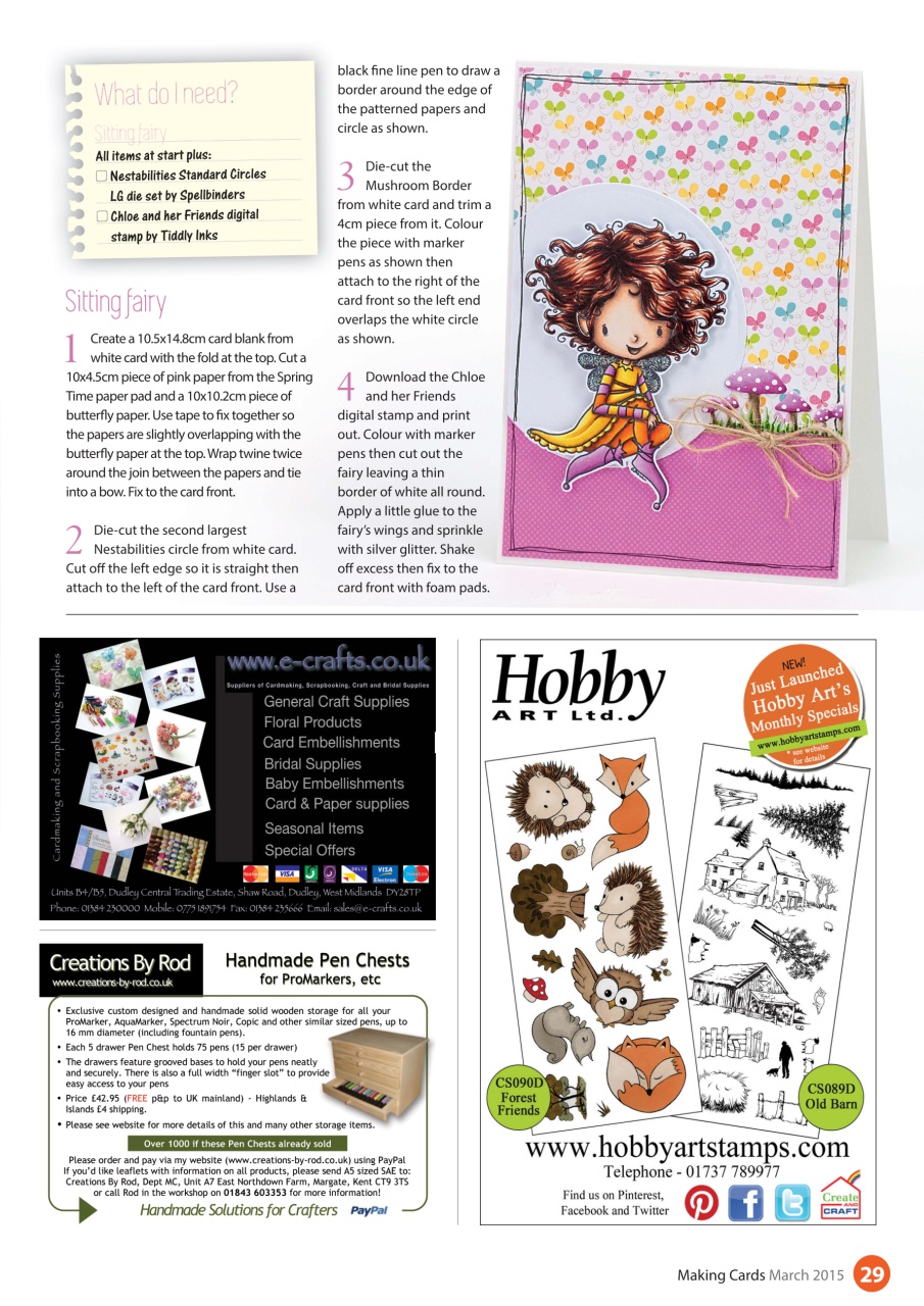 Making Cards & Papercraft Preview Pages