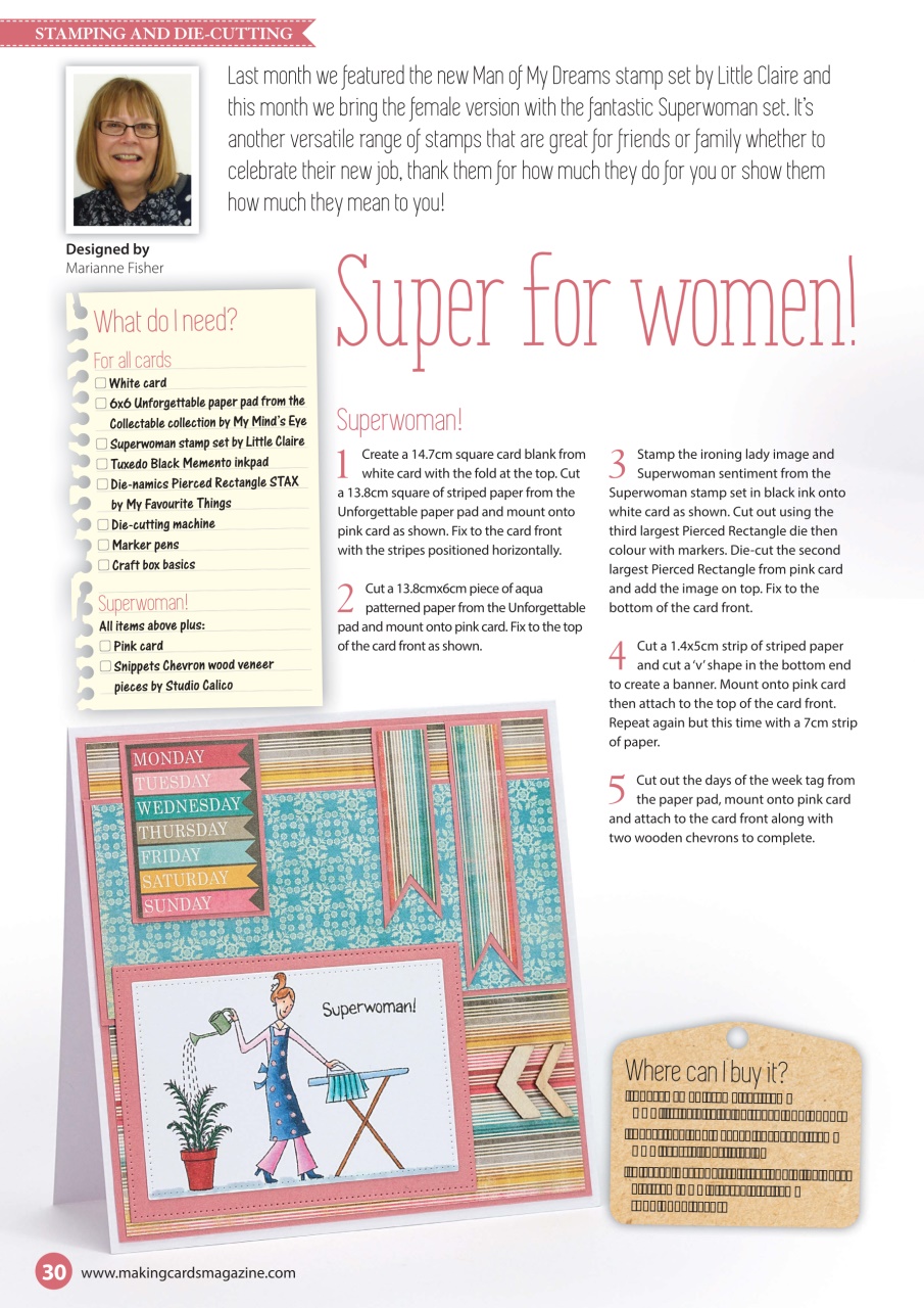 Making Cards & Papercraft Preview Pages