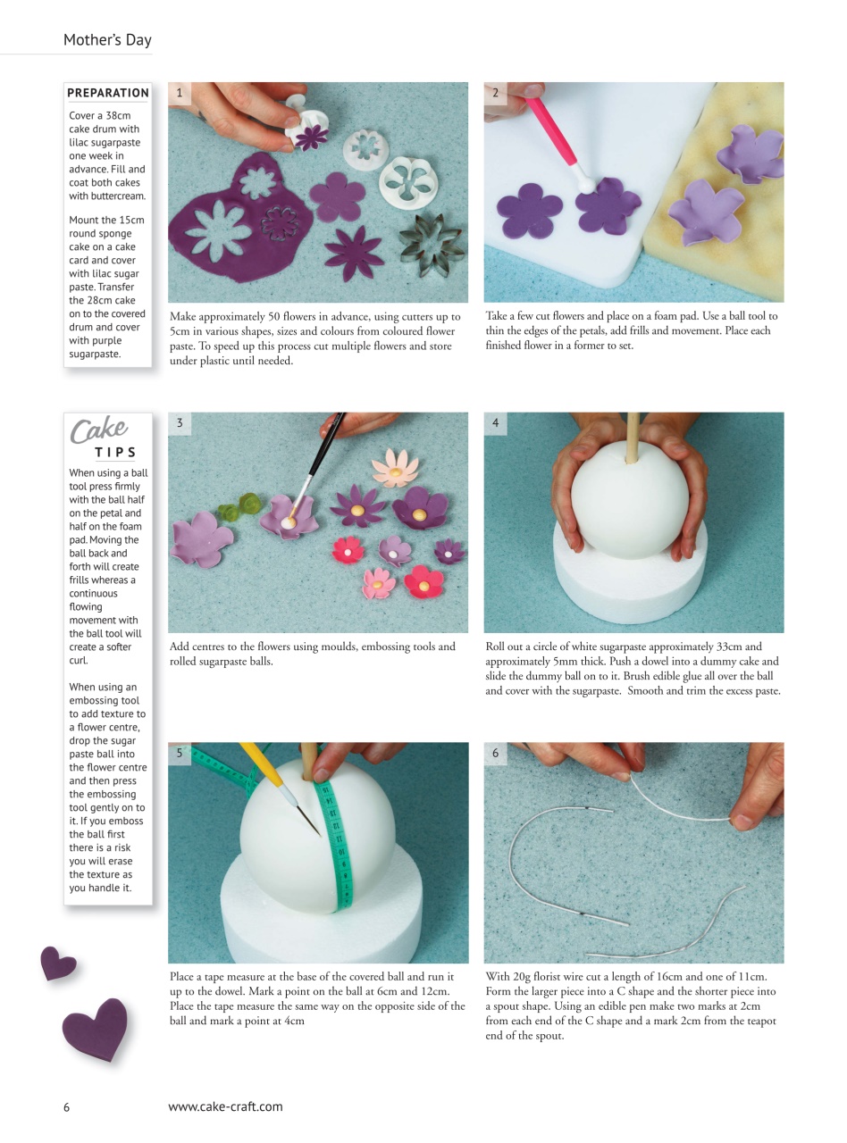 Cake Decoration & Sugarcraft Magazine Preview Pages