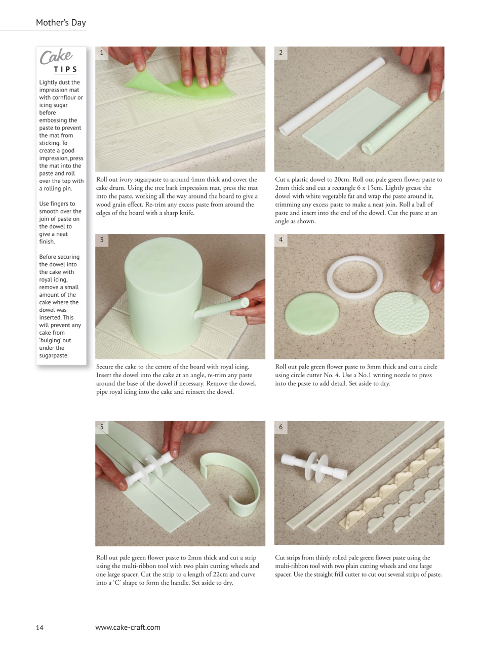 Cake Decoration & Sugarcraft Magazine Preview Pages