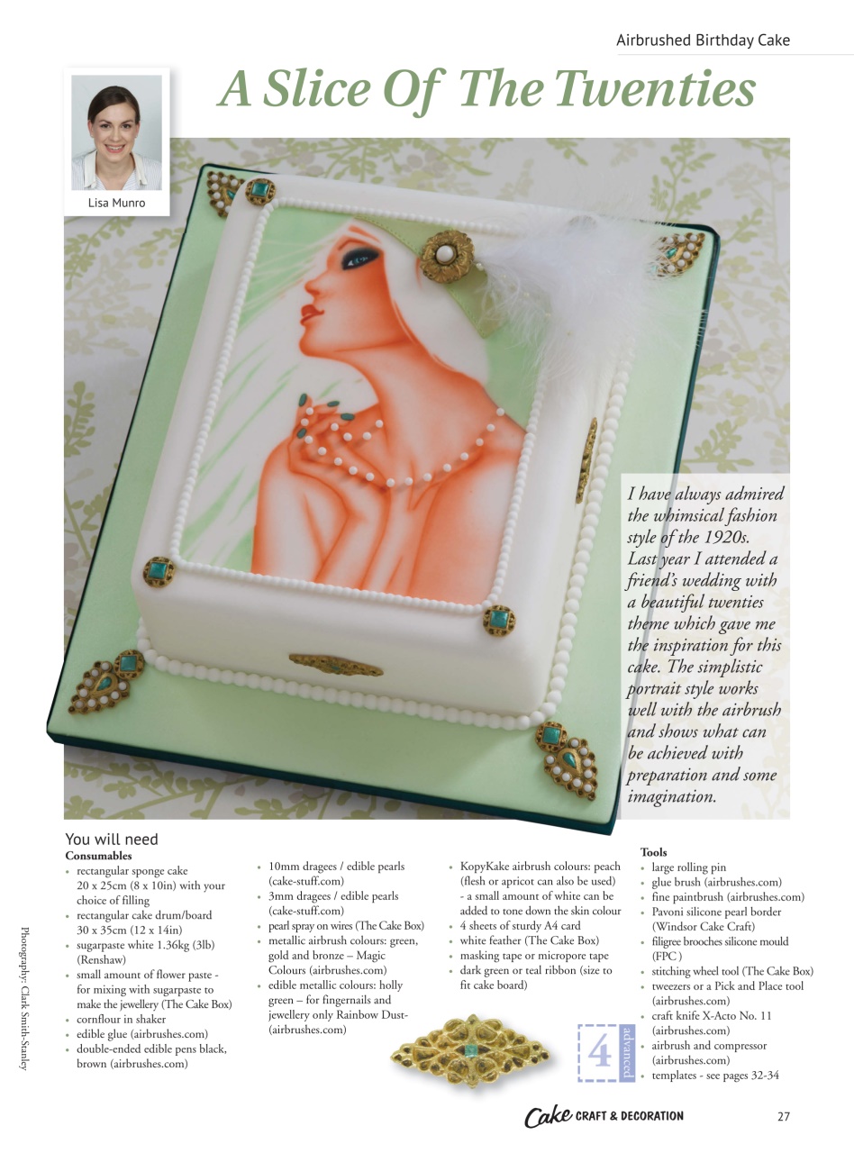 Cake Decoration & Sugarcraft Magazine Preview Pages