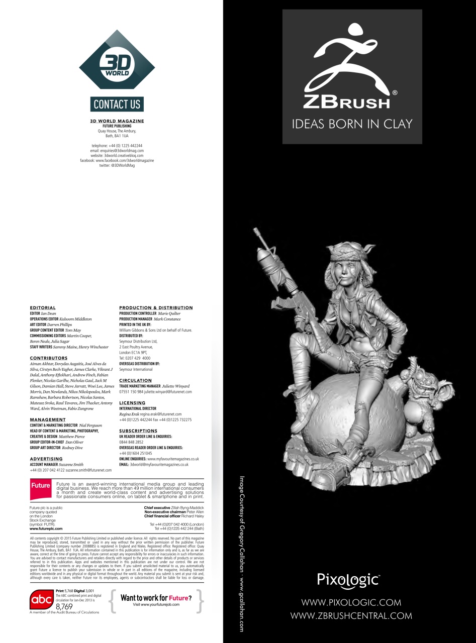 3D World Preview Pages