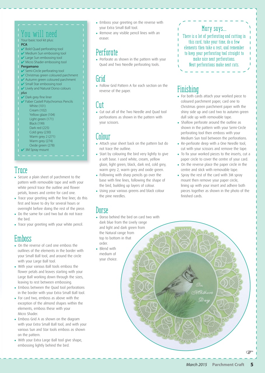 Parchment Craft Preview Pages