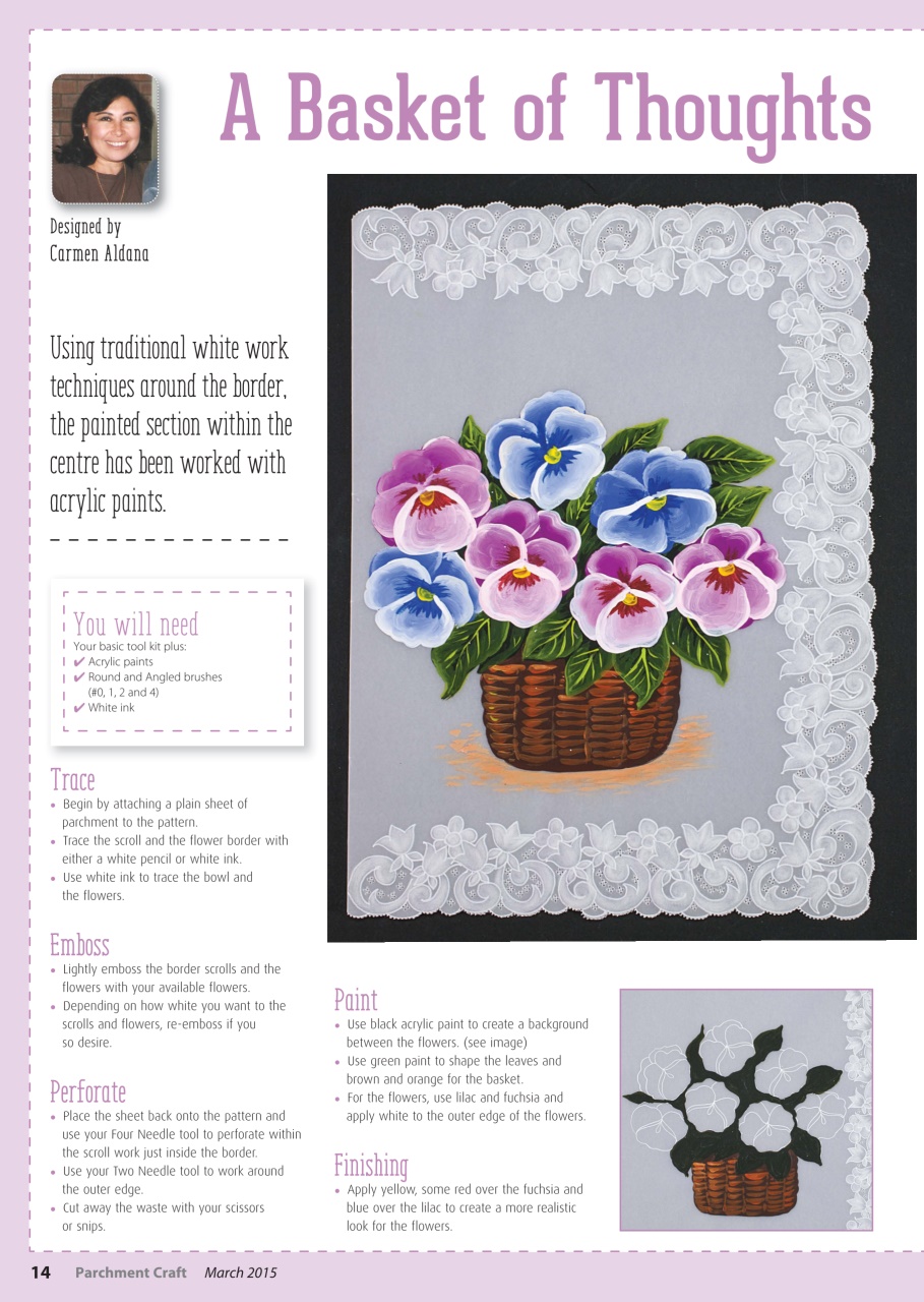 Parchment Craft Preview Pages