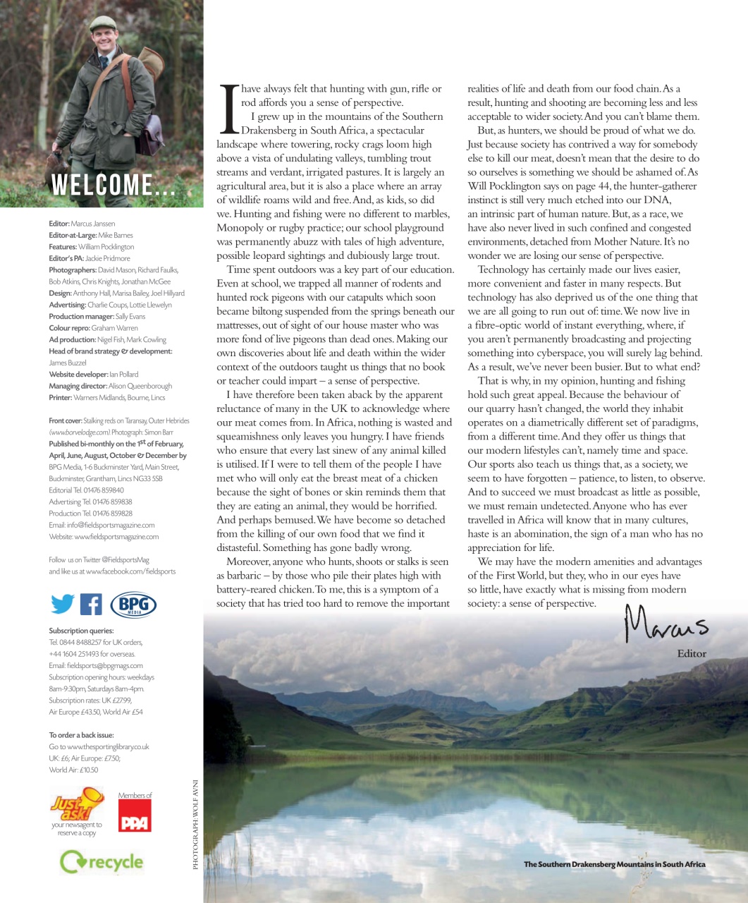 Fieldsports Journal Preview Pages