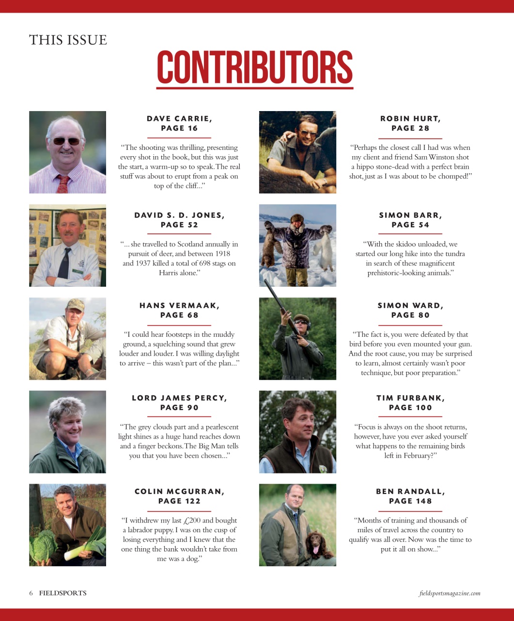 Fieldsports Journal Preview Pages